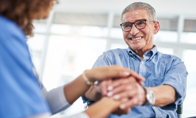 paciente después del tratamiento de cáncer colorrectal