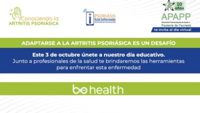 Conociendo la artritis psoriásica: espacio educativo digital liderado por BeHealth