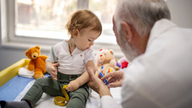 Vacunacion en niños