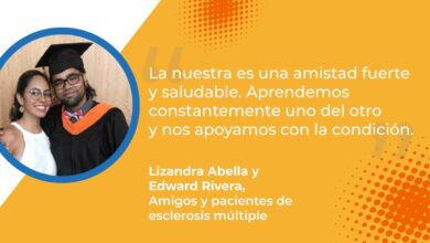 La amistad, puerto seguro para Lizandra y Edward ante la esclerosis