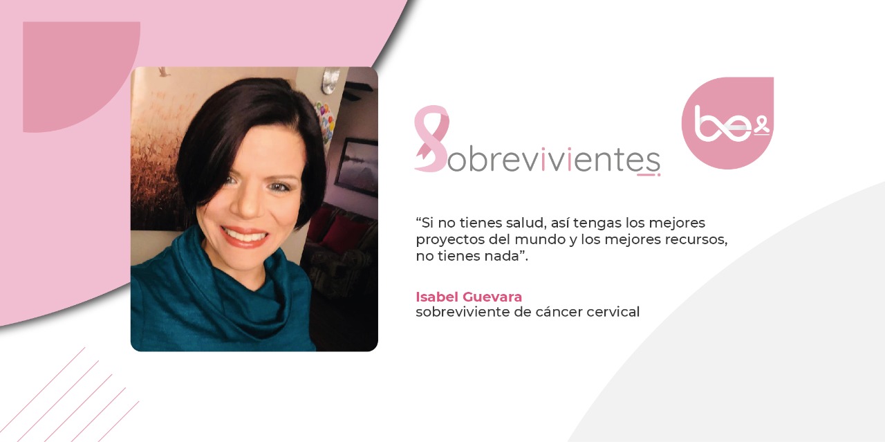 Isabel Guevara, sobreviviente de cáncer