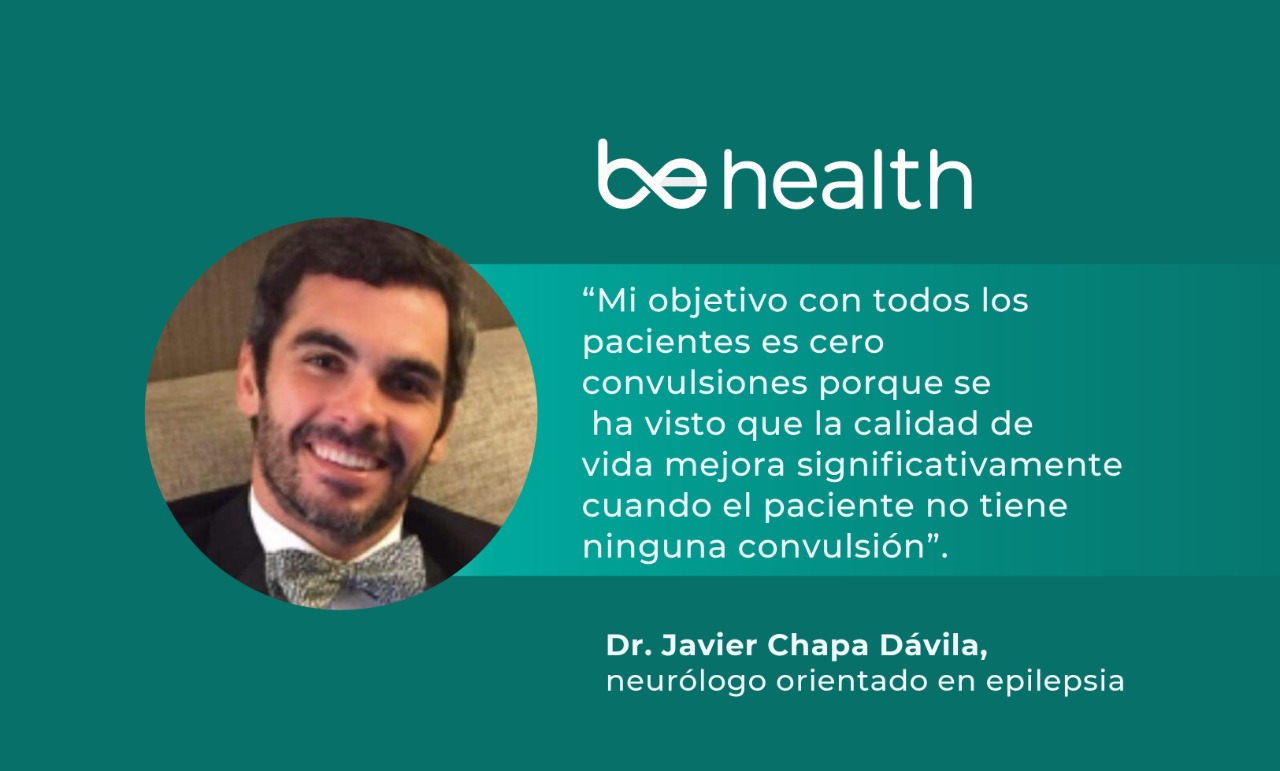 Doctor Javier Chapa, neurólogo enfocado a la epilepsia.
