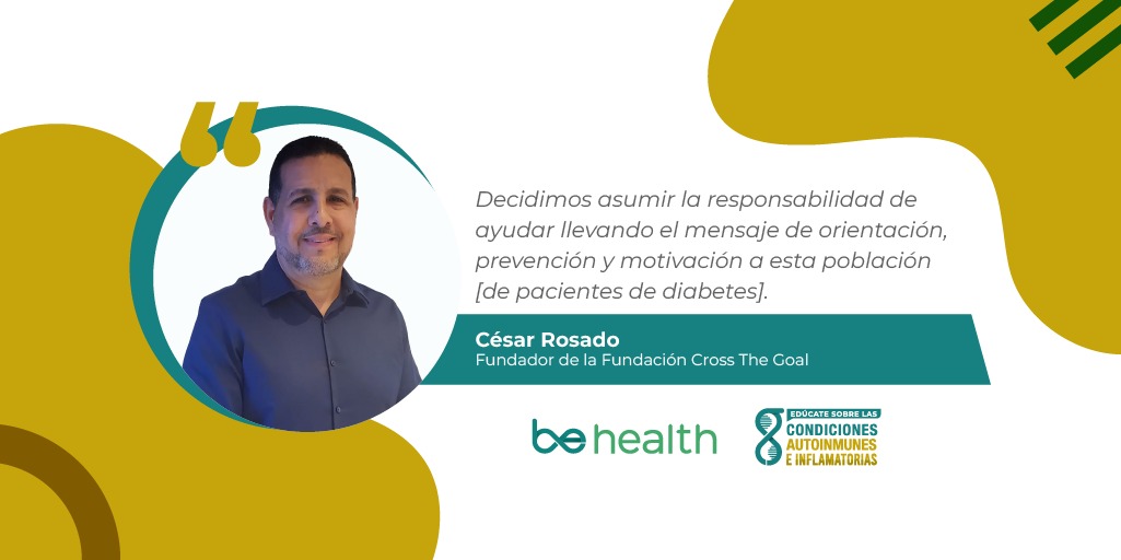 Cross The Goal se compromete con diabeticos