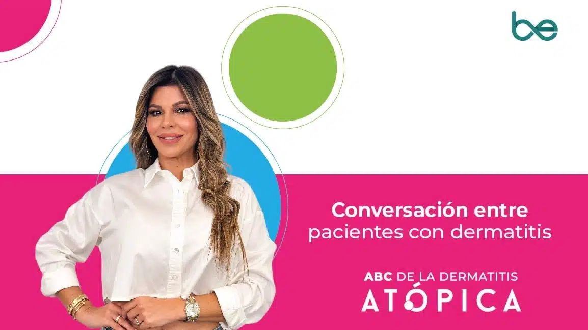 Conversación entre pacientes con dermatitis