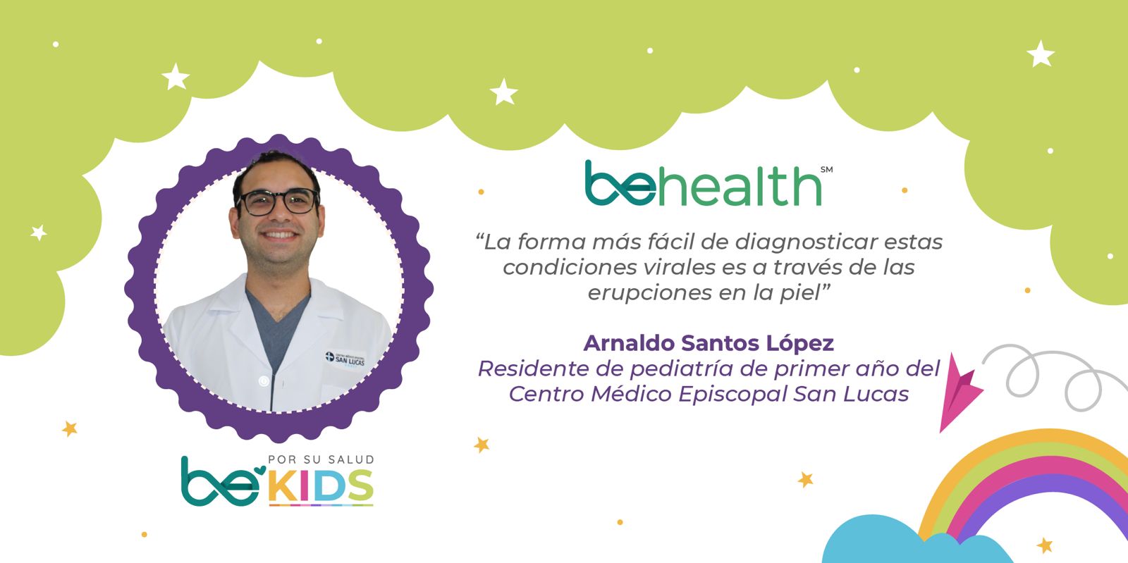 “Estas enfermedades usualmente se diagnostican de manera clínica, es decir, según el paciente va presentando síntomas, la forma más fácil de diagnosticar estas condiciones virales es a través de las erupciones en la piel”, enfatizó Santos López.