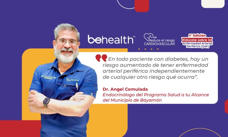 La persona con diabetes, el colesterol que tiene, es más pegajoso a las paredes de las arterias. En el caso del cerebro, se desarrolla la enfermedad cerebrovascular, en el corazón, isquémica cardíaca y en las extremidades enfermedad arterial periférica.