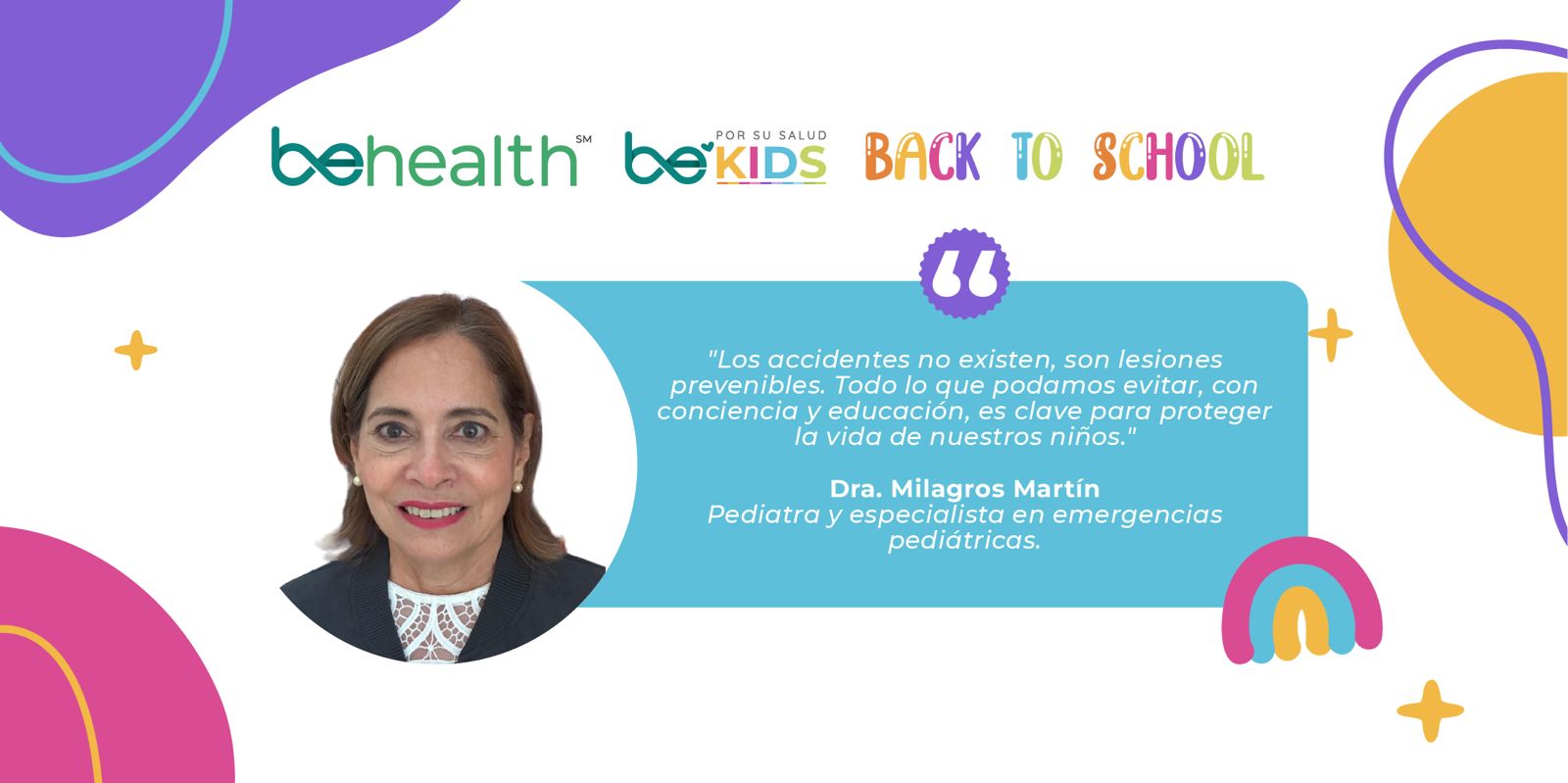 Dra. Milagros Martín prevención de emergencias