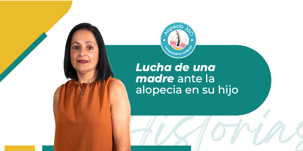 Ivelisse Olivera, la lucha y superación de una madre ante el diagnóstico de alopecia en su hijo