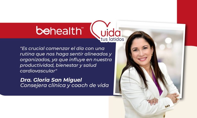 "Es crucial comenzar el día con una rutina que nos haga sentir alineados y organizados, ya que influye en nuestra productividad, bienestar y salud cardiovascular"