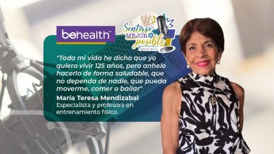 María Teresa Mendizabal amante del ejercicio