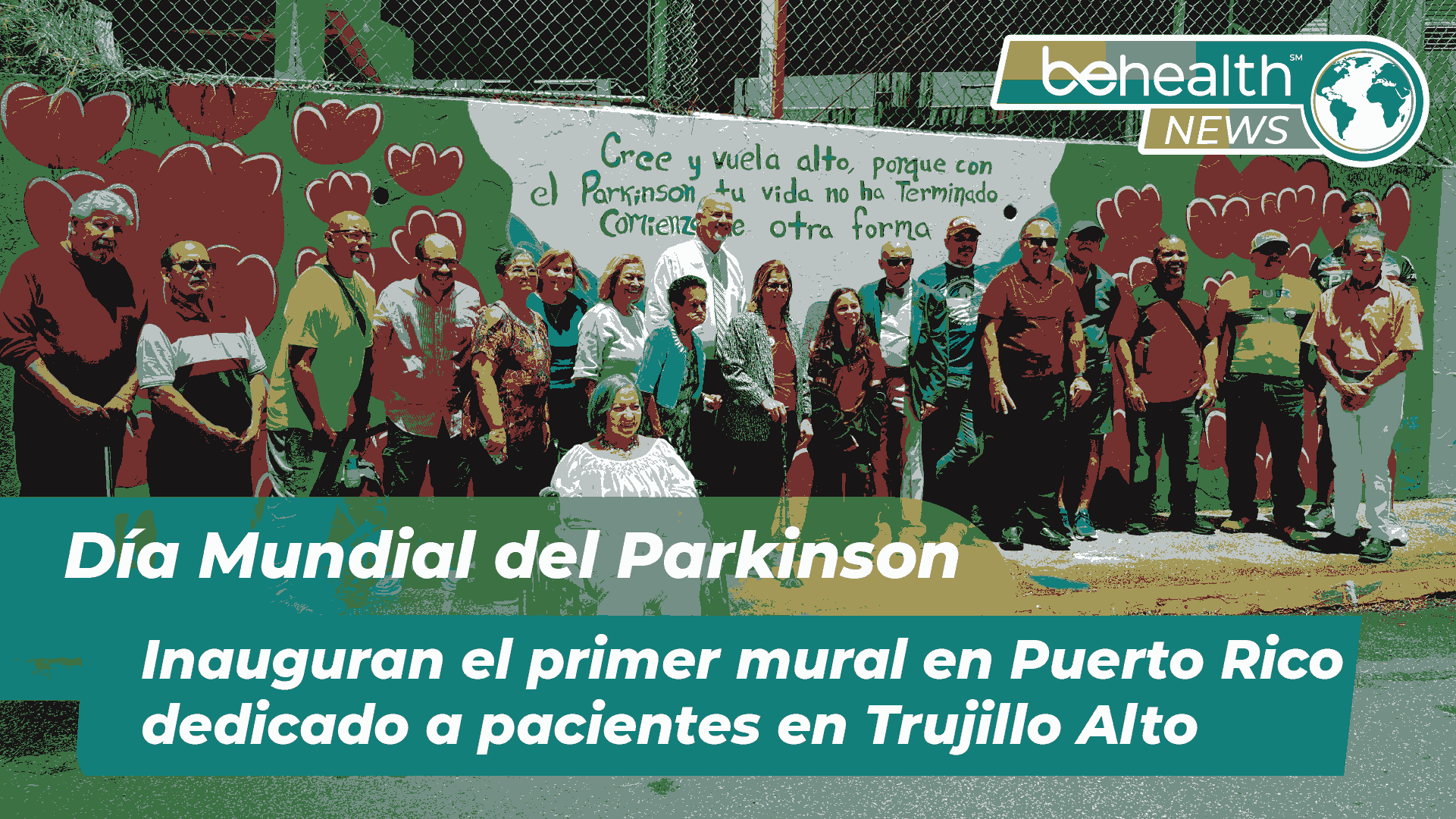 En la Casa Alcaldía de Trujillo Alto se inauguró el primer mural dedicado a los pacientes de Parkinson en Puerto Rico, Latinoamérica y Estados Unidos, marcando un hito en la visibilidad de esta condición.