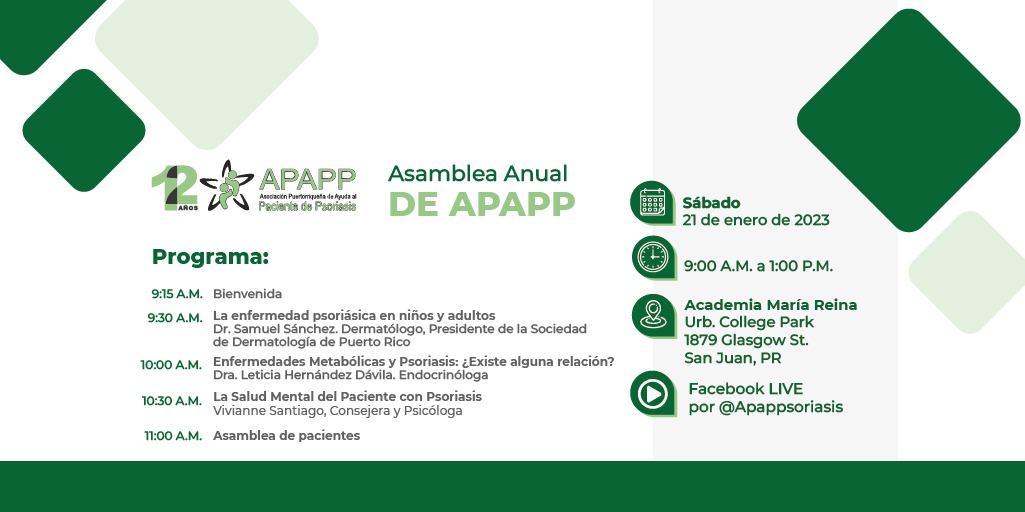 Asamblea Anual de APAPP