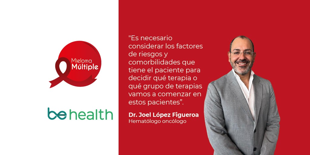 El mieloma múltiple es un tipo de cáncer que se forma en un tipo de glóbulo blanco denominado "célula plasmática".