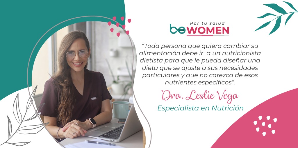 La doctora Vega decidió enfocarse en la nutrición después de su propio diagnóstico de endometriosis.